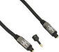 AUDIOTRAK glass fiber OPTICAL digital cable GlassBlack 2 plus 1.0 m NEW_1