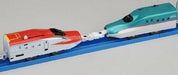 Plarail Let's connect! Series E6 'Super Komachi' & Tomica Arch Rail Crossing Set_3