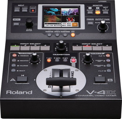 Roland V-4EX 4 Channel Digital Video Mixer Effects Touch Control 480p processing_2