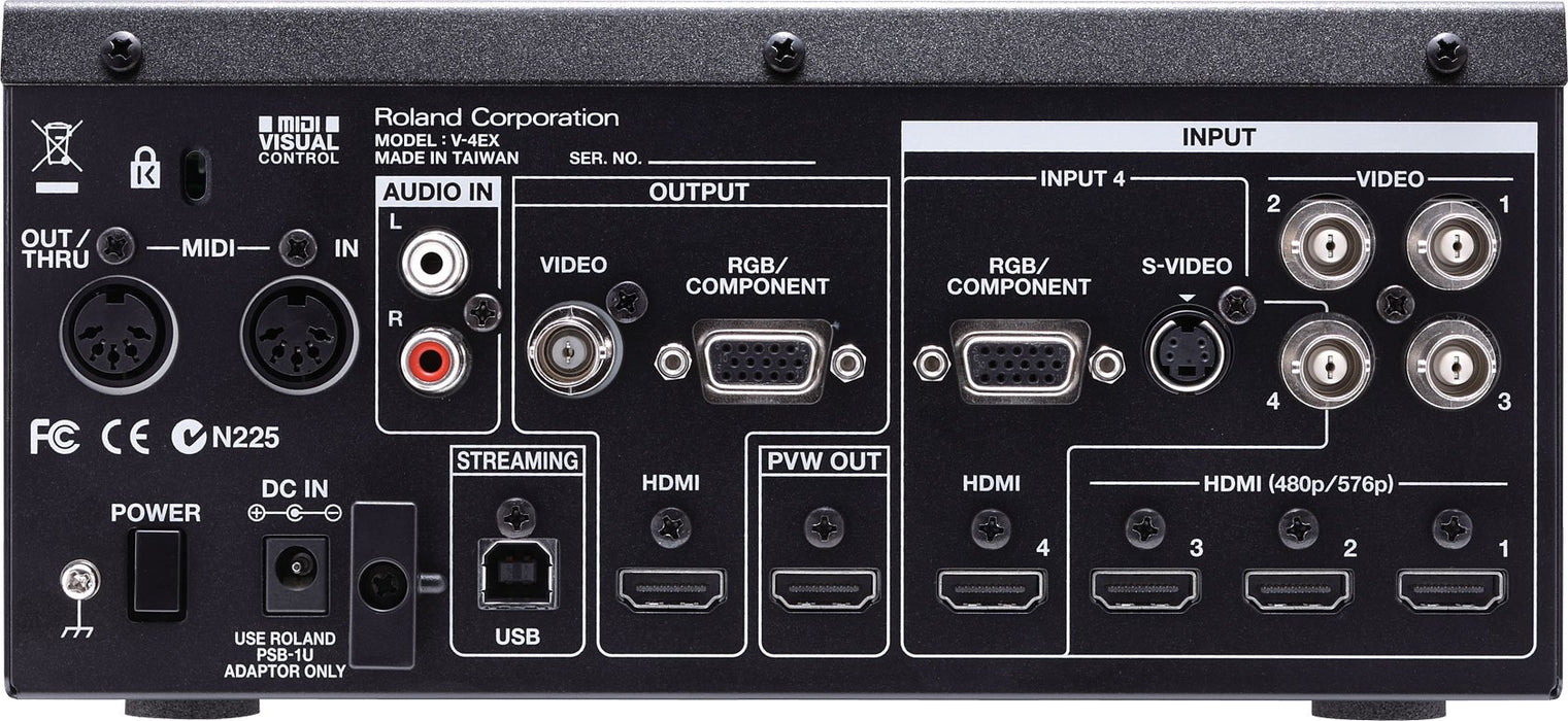 Roland V-4EX 4 Channel Digital Video Mixer Effects Touch Control 480p processing_3