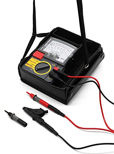 SANWA analog insulation resistance tester 500V / 250V / 125V PDM5219S NEW_3