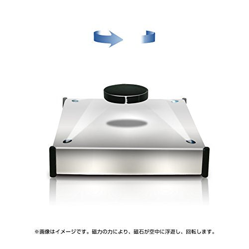 LEVISTAGE Next-Generation Floating Display Stand up to 300g Metalic Silver LS300_2