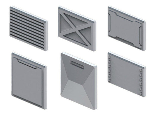 BANDAI Builders Parts HD Non-Scale MS PANEL 01 Model Kit BPHD-19 NEW from Japan_2