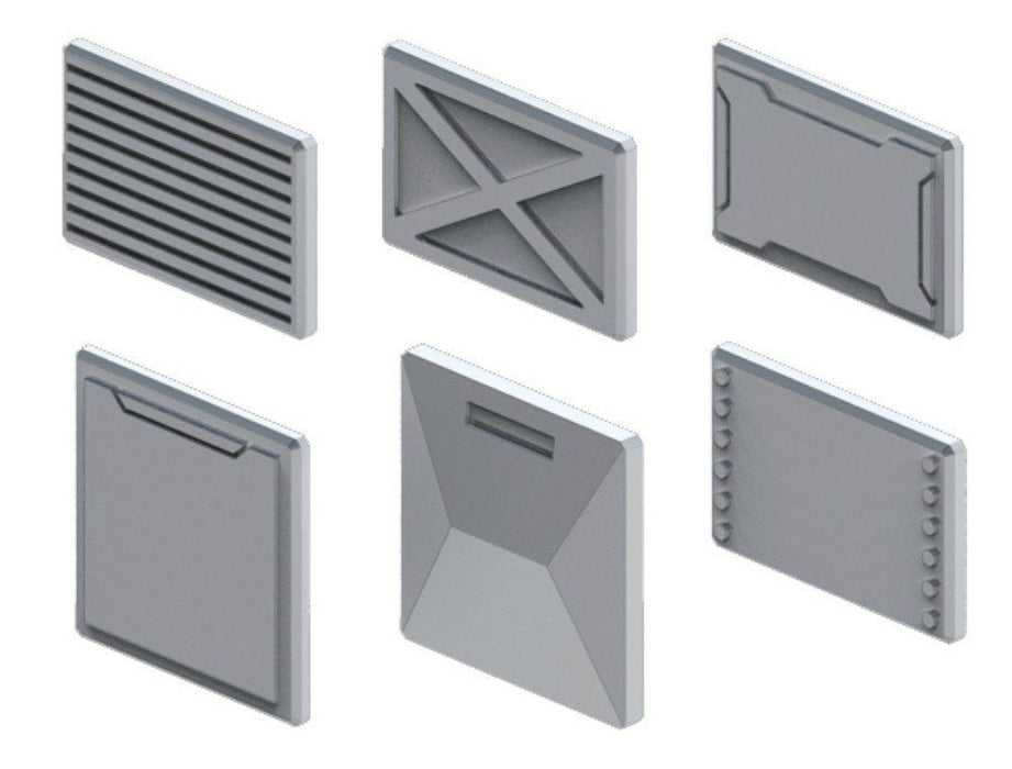 BANDAI Builders Parts HD Non-Scale MS PANEL 01 Model Kit BPHD-19 NEW from Japan_2