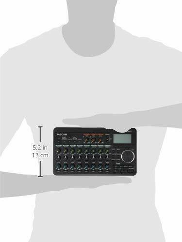 Tascam DP-008EX 8-Track Digital Multitrack Recorder - Bundle with 2X Tascam VL-S_7