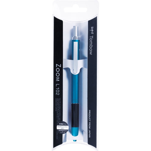 TOMBOW Multi-function pen 2color+Mechanical ZOOM L102 Peacock Green CLA-121D NEW_2