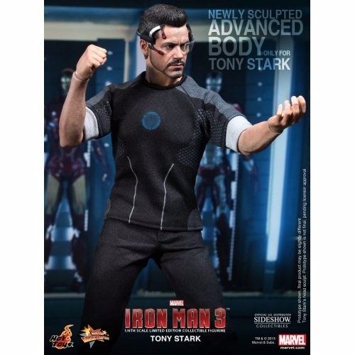 Movie Masterpiece Iron Man 3 TONY STARK WORKSHOP Ver 1/6 Action Figure Hot Toys_9