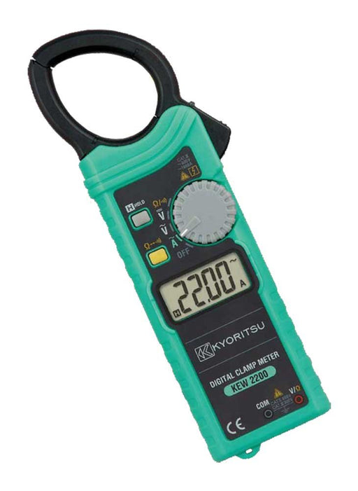 KYORITSU AC digital clamp meter KEW2200 68x20x190mm w/ Portable Case NEW_1