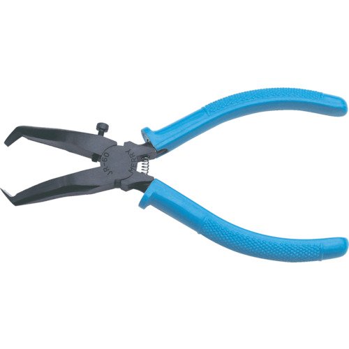 Muromoto Tekko Merry JR60 HS175C clip pliers L155mm molded cover Blue Metal NEW_1