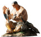Plex Door Painting Collection Figure-DX Daz Bones Samurai Ver. 1/7 Scale Figure_1
