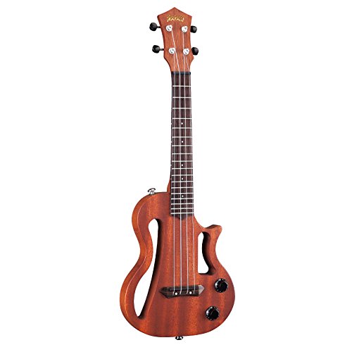 Electric MAHALO EUK-200 Silent Ukulele Concert Size NEW from Japan_1
