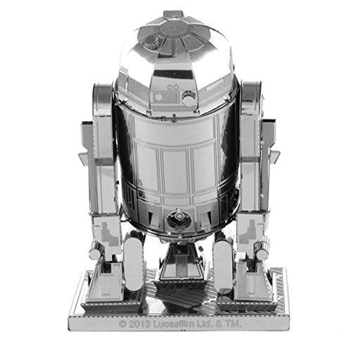Tenyo Metallic Nano Puzzle Star Wars R2-D2 Model Kit NEW from Japan_5