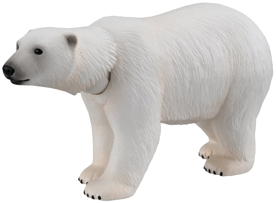 Takara Tomy Ania AS-10 Polar Bear Action Figure 9.6Lx6.8Wx5.2Hcm ‎488002 NEW_1