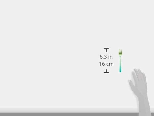 Hollier Titanium Cutlery Fork Gradient Green TC-22-06 NEW from Japan_3