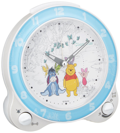 Seiko Clock Alarm Clock Winnie the Pooh Analog Disney Time FD462W BatteryPowered_1