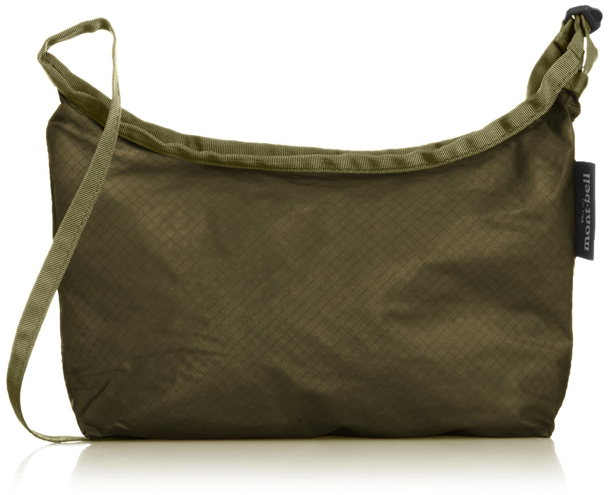 mont-bell UL MONO Pouch S Khaki Green KHGN 1123777 H13.5xW19xD3.5cm Polyester_1