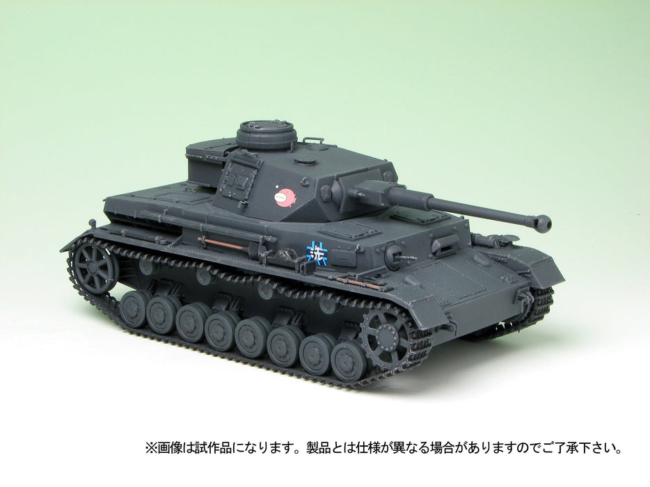 Girls und Panzer Panzer IV Type D Kai (F2 Type) Angler Team Ver. Kit ‎PLA-GP07_5