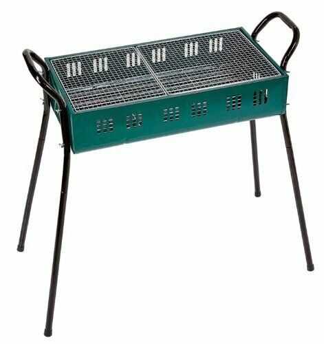 Captain Stag M-6378 Barbecue Grill Green Camping Outdoor Gear from Japan_1