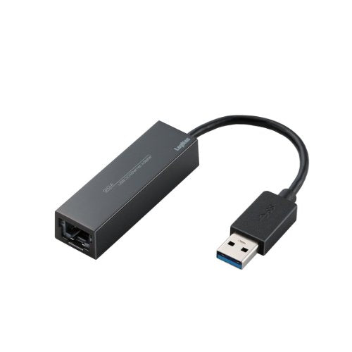 Logitec wired LAN adapter Gigabit USB3.0 LAN-GTJU3 for Nintendo Switch NEW_1