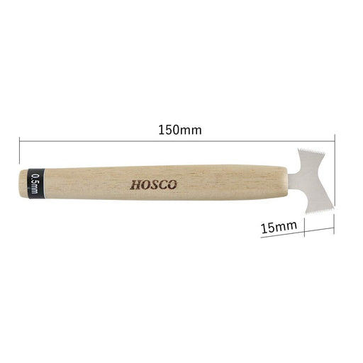 HOSCO LUTHIERS TOOLS Fret Slot Cleaning Saw Double-edged 0.50mm TL-H-SCSWD05 NEW_2