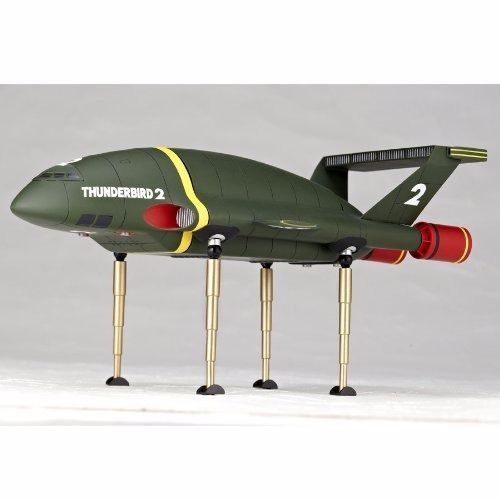 Tokusatsu Revoltech No.044 THUNDERBIRDS Thunderbird 2 KAIYODO NEW from Japan_9