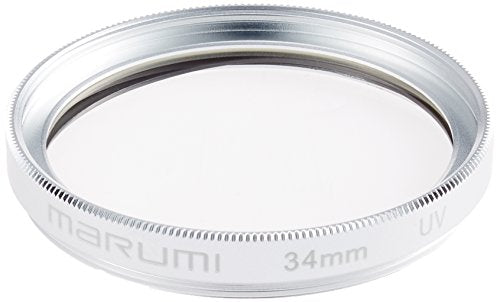 MARUMI UV Filter 34mm UV 34mm Silver For UV Absorption NEW from Japan_1