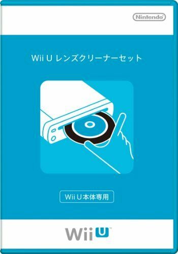 Nintendo Official Wii U Lens Cleaner w/ Cleaning Liquid Kit Set New from Japan_1