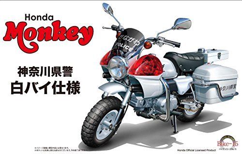 Fujimi 1/12 BIKE No.15 Honda Monkey Police Custom Plastic Model Kit from Japan_1