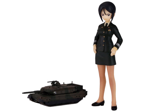 PIT-RORD Girls und Panzer Chono Ami Captain & JGSDF Type 10 Figure PD09 NEW_1