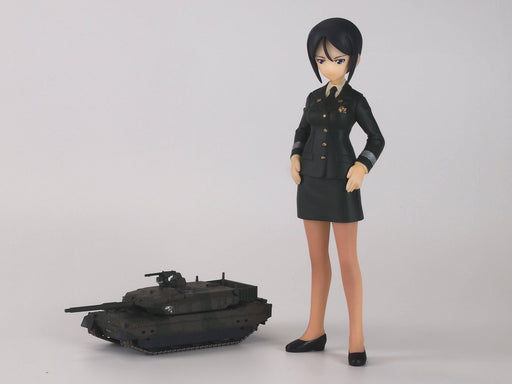 PIT-RORD Girls und Panzer Chono Ami Captain & JGSDF Type 10 Figure PD09 NEW_2