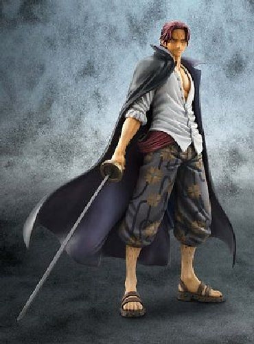 Excellent Model Portrait.Of.Pirates One Piece NEO-DX Red-Haired Shanks Figure_3