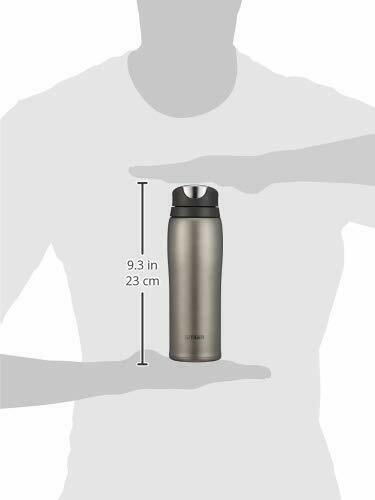 TIGER Stainless steel vacuum tumbler gunmetal 0.48L MCB-H048-HG  NEW from Japan_8