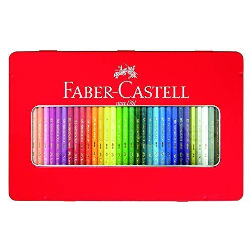 Farber Castel watercolor color pencil flat can 36 color set TFC-WCP / 36C NEW_1