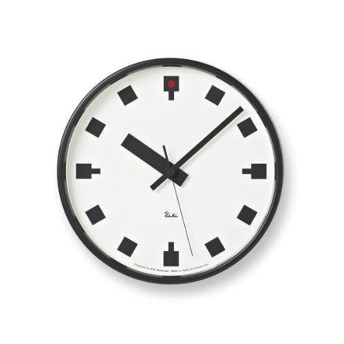 Lemnos Hibiya clock WR12-04 Analog White Dial NEW from Japan_1