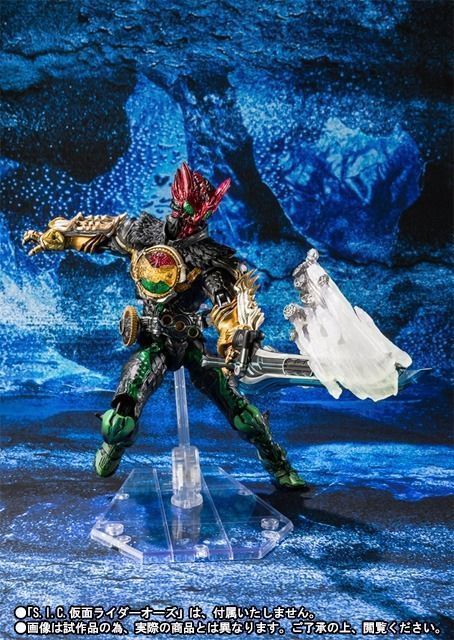 S.I.C. Masked Kamen Rider OOO EFFECT Set Action Figure BANDAI from Japan_4