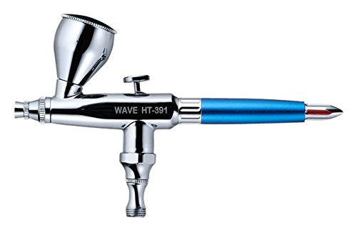 Wave Super Air brush compact lightweight aluminum body double action type HT381_1