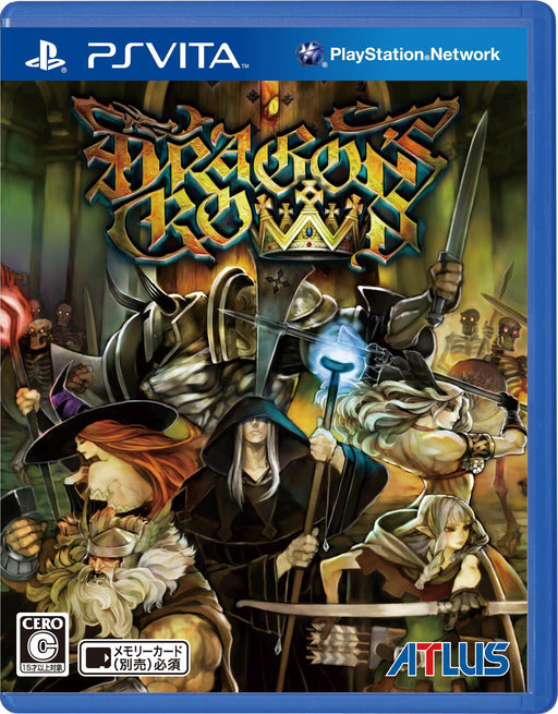 PS VITA Game Software Dragons Crown VLJM-35040 ATLUS 2D Action Role Playing NEW_1