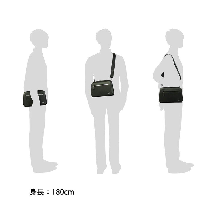 YOSHIDA BAG Porter 2WAY shoulder AVENUE 024-04333 Made in Japan cow steer NEW_4