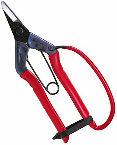 CHIKAMASA S-200G Harvesting Scissors Curved Blade NEW from Japan_1
