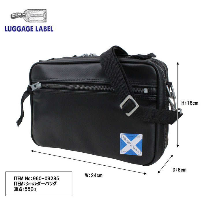 YOSHIDA KABAN LUGGAGE LABEL NEW LINER SHOULDER BAG 960-09285 Navy from Japan_2