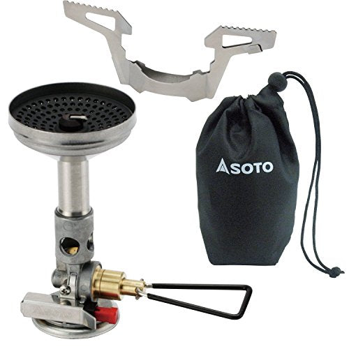 Soto SOD-310 Wind Master Micro Regulator Stove Camping Stainless Steel NEW_1