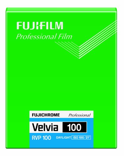 FUJIFILM VELVIA 100 4x5 20 Sheet Film ISO100 Made in Japan ‎16326157 NEW_1