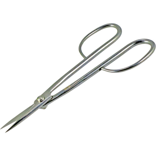 Tsurumaki Gakin all stainless steel twigs Cutting Scissors 210mm 7007 Silver NEW_2