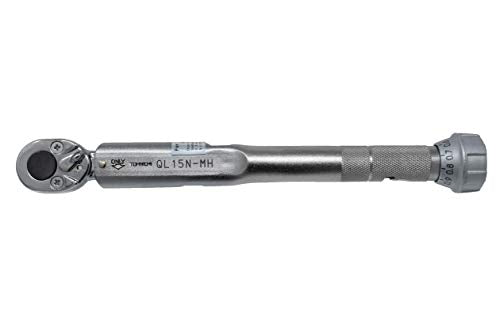 Tohnichi Adjustable Torque Wrench QL15N-MH (3-15 Nm) Silver NEW from Japan_1