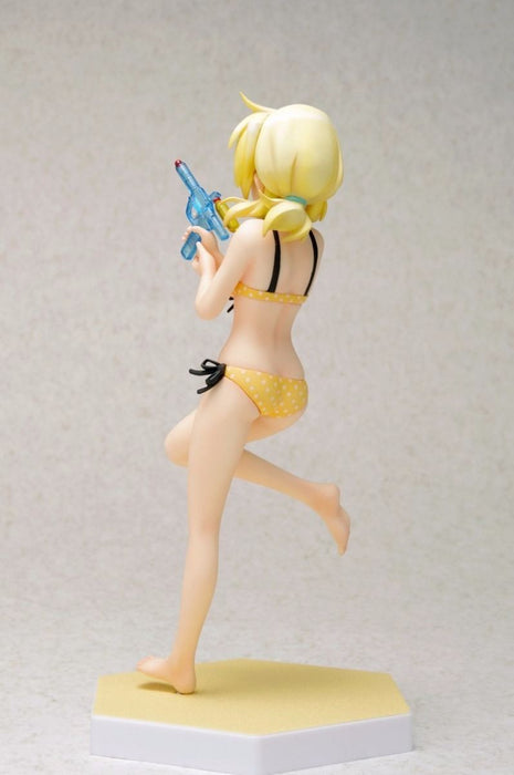 WAVE BEACH QUEENS Hidamari Sketch x Honeycomb Miyako Figure NEW from Japan_3