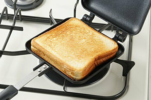 YOSHIKAWA Hot Sandwich Maker Toaster Grilled Cheese Pan SJ1681 NEW from Japan_2
