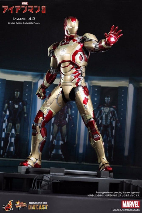 Movie Masterpiece DIECAST IRON MAN MARK 42 XLII 1/6 Action Figure Hot Toys Japan_2