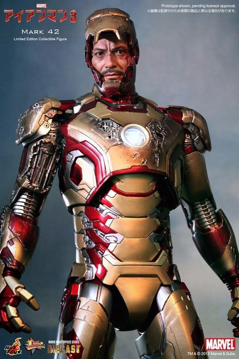 Movie Masterpiece DIECAST IRON MAN MARK 42 XLII 1/6 Action Figure Hot Toys Japan_4
