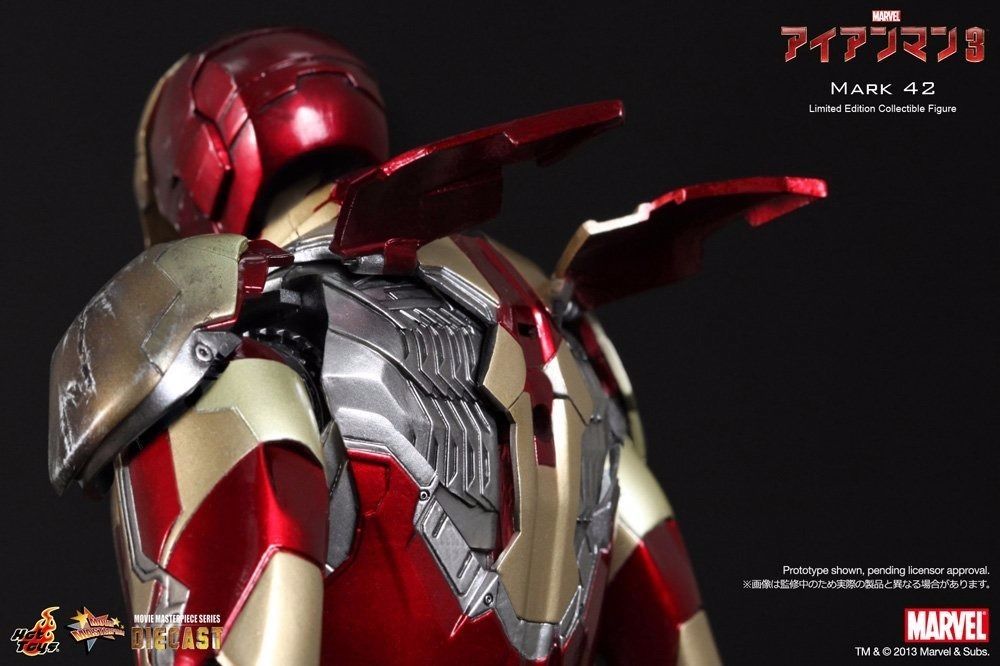 Movie Masterpiece DIECAST IRON MAN MARK 42 XLII 1/6 Action Figure Hot Toys Japan_6