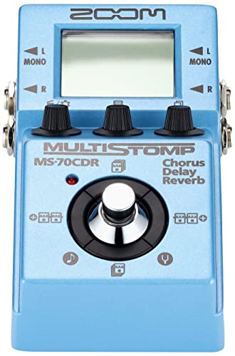 ZOOM MultiStomp 16 Chorus/26 Delay/29 Reverb 86 effects MS-70CDR Multi-Effects_4